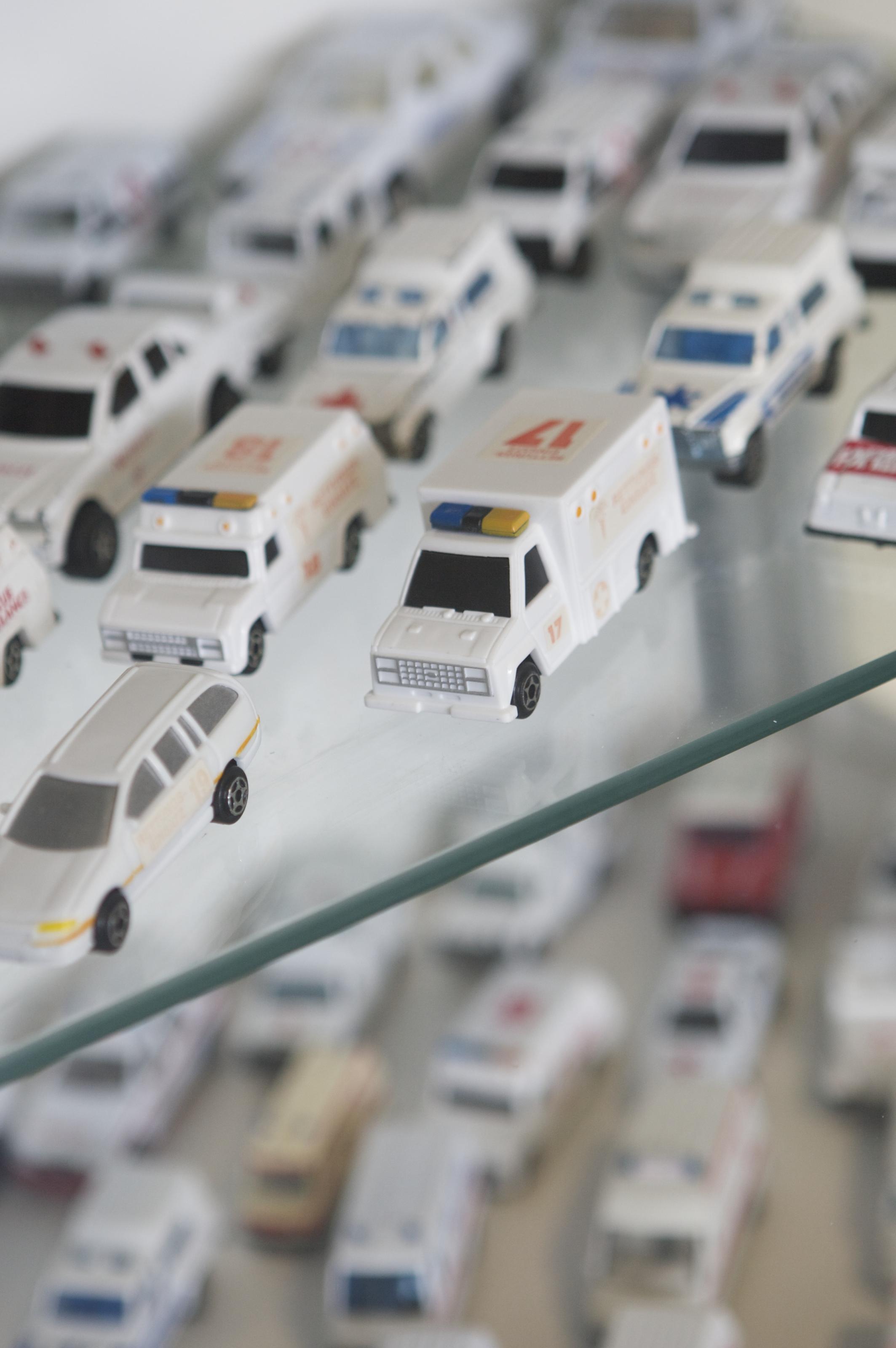 Miniatuur ambulances
